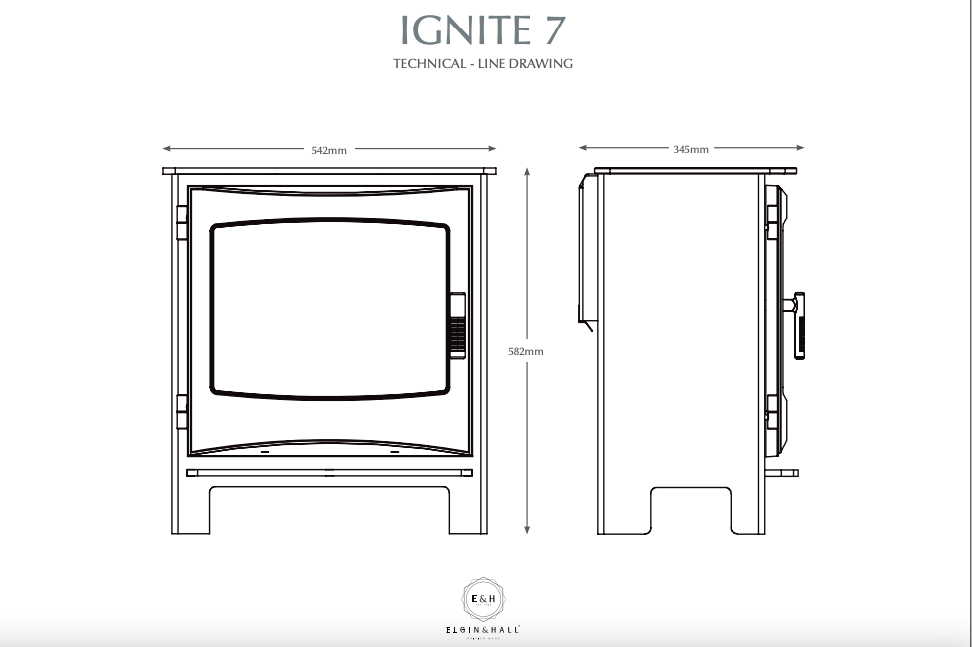 BE MODERN FLARE IGNITE 7 GAS STOVE