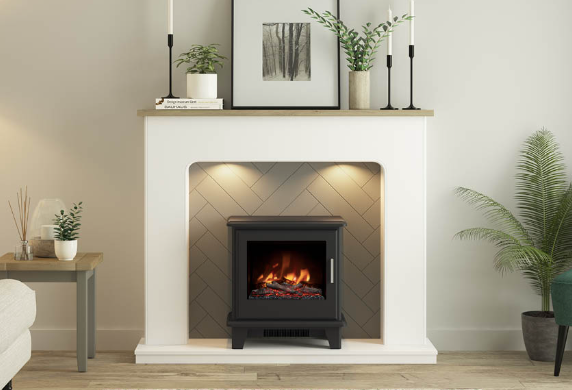 BE MODERN FLARE 54" SENNEN TIMBER INGLENOOK