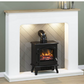 BE MODERN FLARE SENNEN TIMBER INGLENOOK FIREPLACE