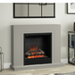 BE MODERN FLARE 38" COLBY FLOOR STANDING TIMBER ELECTRIC FIREPLACE