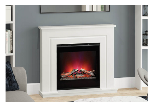 BE MODERN FLARE ORWELL TIMBER ELECTRIC FIREPLACE