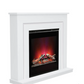 BE MODERN FLARE ORWELL TIMBER ELECTRIC FIREPLACE