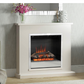 BE MODERN FLARE 40" ELSHAM TIMBER ELECTRIC FIREPLACE