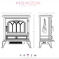 ELGIN & HALL HESLINGTON ELECTRIC STOVE