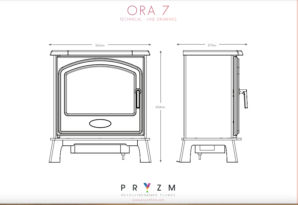 ELGIN & HALL ORA 7 ELECTRIC STOVE