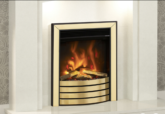 ELGIN & HALL PRYZM 16" INSET ELECTRIC FIRE WITH DEVOTION FASCIA