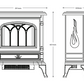BE MODERN FLARE HESLINGTON ELECTRIC STOVE