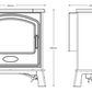 BE MODERN FLARE HEREFORD 7 GAS STOVE