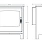 ELGIN & HALL DESIRE 7 GAS STOVE