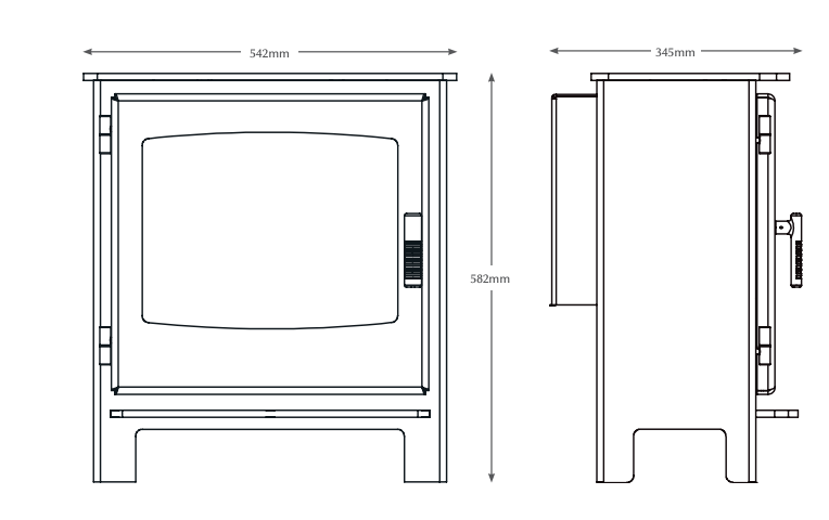 ELGIN & HALL DESIRE 7 GAS STOVE