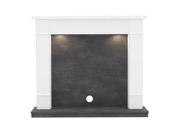 BE MODERN FLARE CHESHIRE 48" TIMBER INGLENOOK