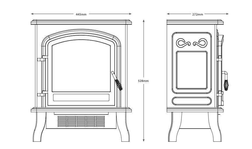 BE MODERN FLARE COLMAN ELECTRIC STOVE