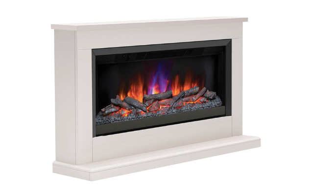 BE MODERN FLARE HANSFORD GRANDE TIMBER ELECTRIC FIREPLACE