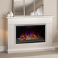 BE MODERN FLARE 46" HANSFORD TIMBER ELECTRIC FIREPLACE