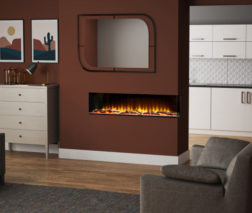 BE MODERN FLARE INVISION 1250 ELECTRIC FIRE