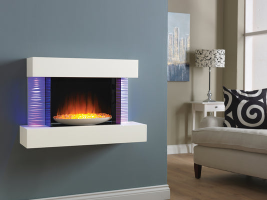 FLAMERITE LUMA 900 WALL MOUNTED ELECTRIC SUITE