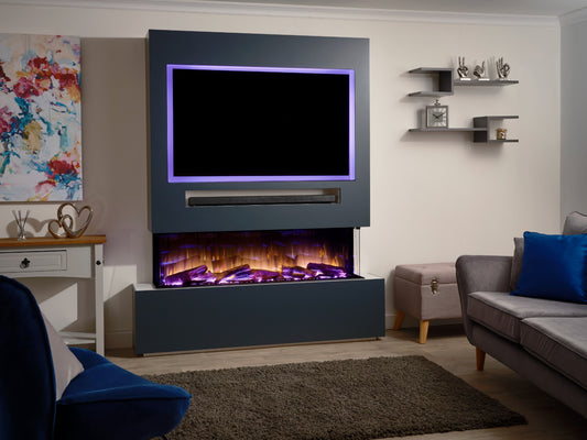 FLAMERITE GLAZER 1300 PANORAMIC ELECTRIC FIRE