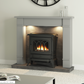 BE MODERN FLARE CHESHIRE 48" TIMBER INGLENOOK