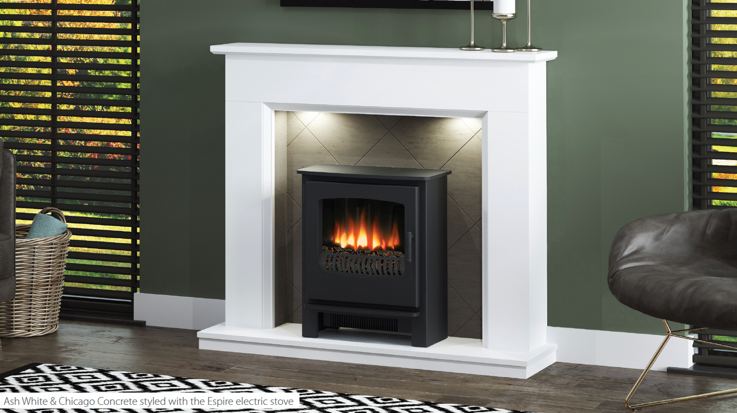 BE MODERN FLARE 48" KINGSBRIDGE TIMBER INGLENOOK