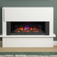 BE MODERN FLARE 63" FAIRVIEW FLOOR STANDING ELECTRIC FIREPLACE