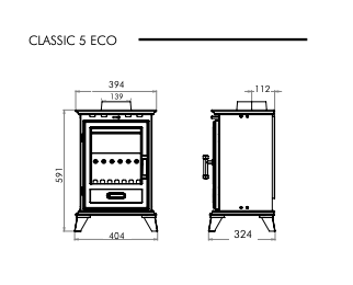 GALLERY CLASSIC ECO 5 MULTI-FUEL STOVE