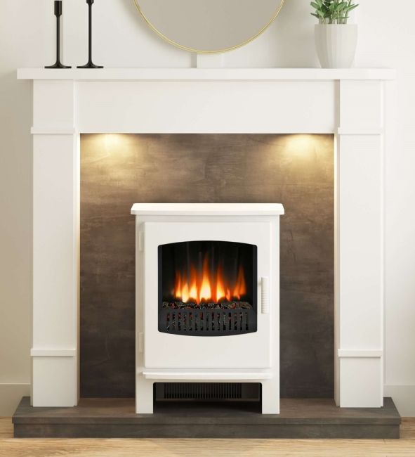 BE MODERN FLARE CHESHIRE 48" TIMBER INGLENOOK