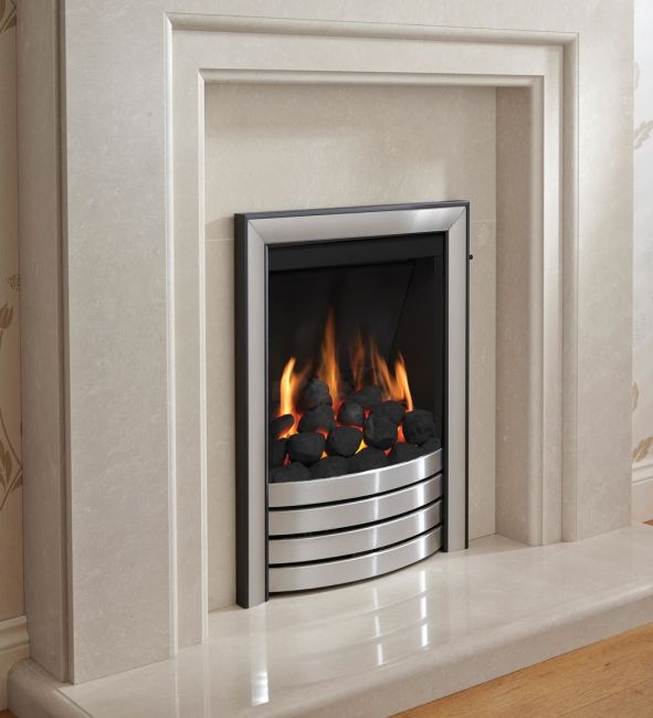 ELGIN & HALL 16” DEEP LINE RADIANT INSET GAS FIRE