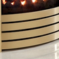 ELGIN & HALL 16” DEEP LINE RADIANT INSET GAS FIRE