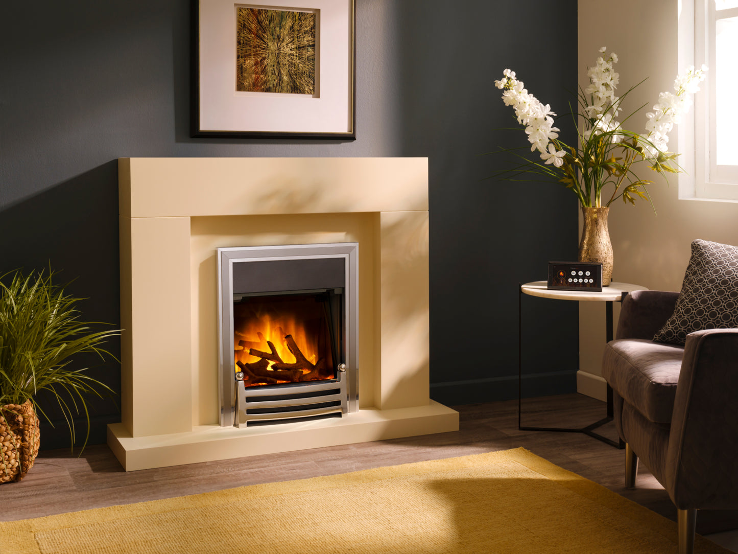 FLAMERITE RAYLIA HEARTH INSET ELECTRIC FIRE