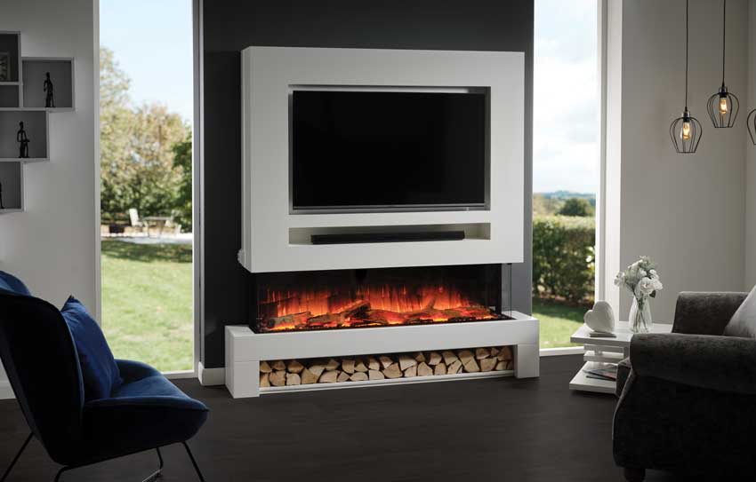 FLAMERITE GLAZER 1500 PANORAMIC ELECTRIC FIRE